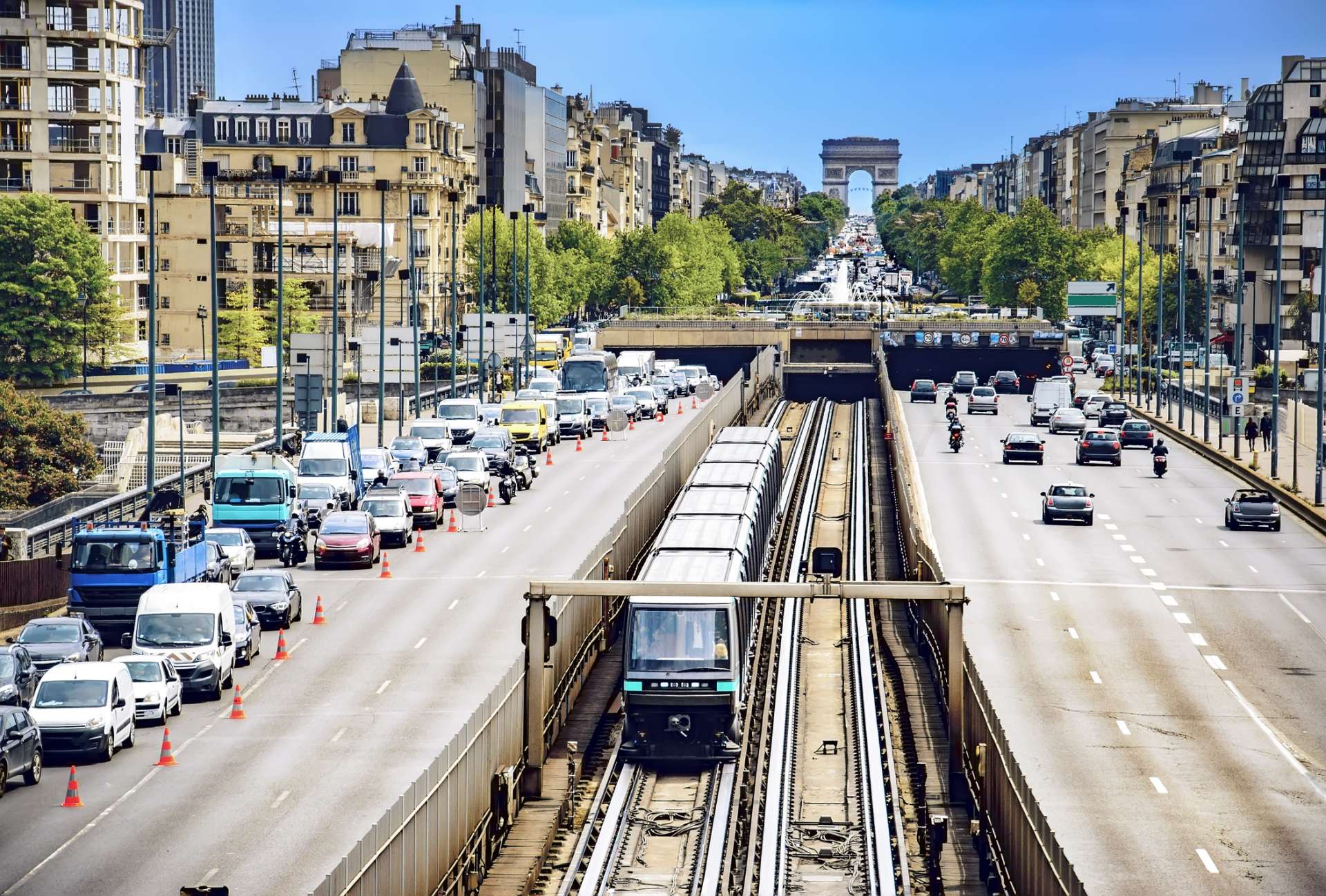 パリメトロの主要路線