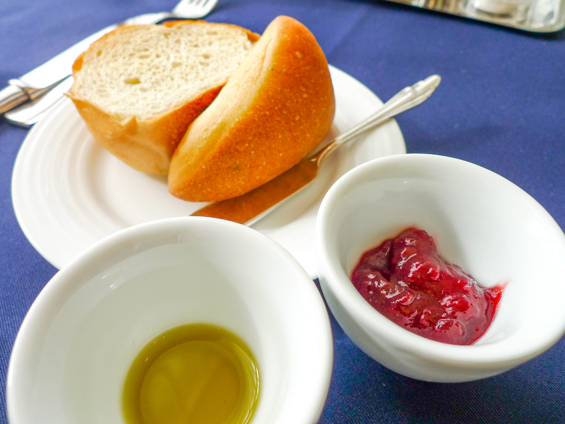  Hotel-Baked French Baguette and Focaccia"