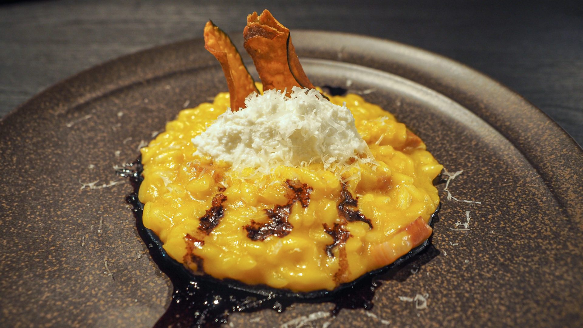 「南瓜とリコッタチーズのリゾット」|Pumpkin rizotto with ricotta cheese