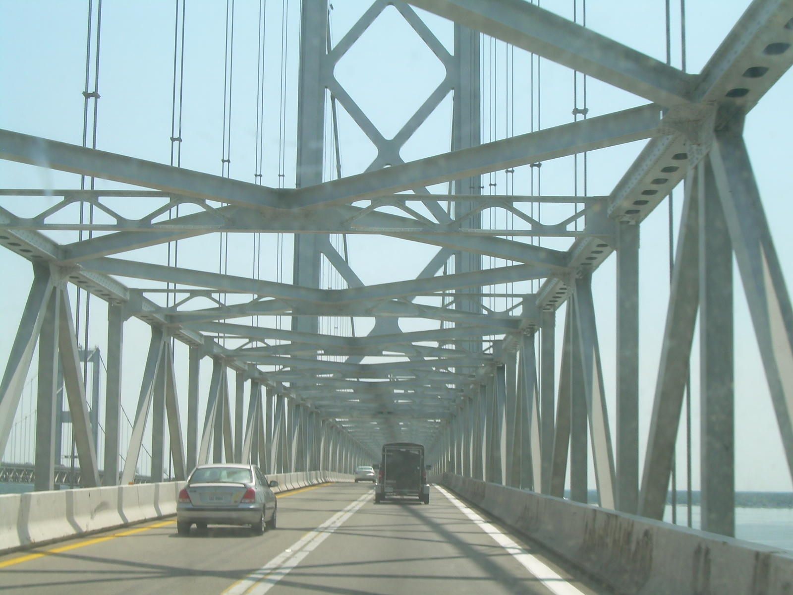 ワシントンDCエリアから半島へのゲートウェイのひとつ、チェサピーク・ベイ・ブリッジChesapeake Bay Bridge