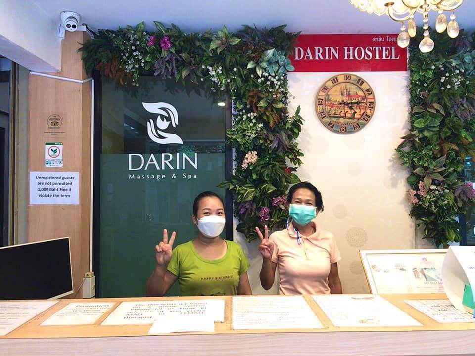 笑顔で見送りしてくれた「DARIN Massage & Spa」のスタッフさん