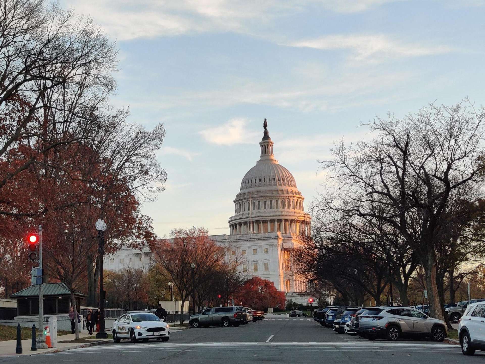 ユニオンステーションから徒歩で行けるアメリカ議会議事堂