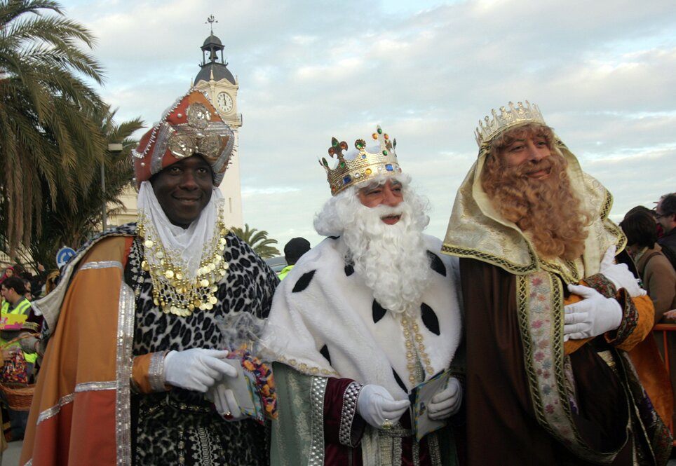 左からバルサタール王、メルチョール王、ガスパール王
©VisitValencia