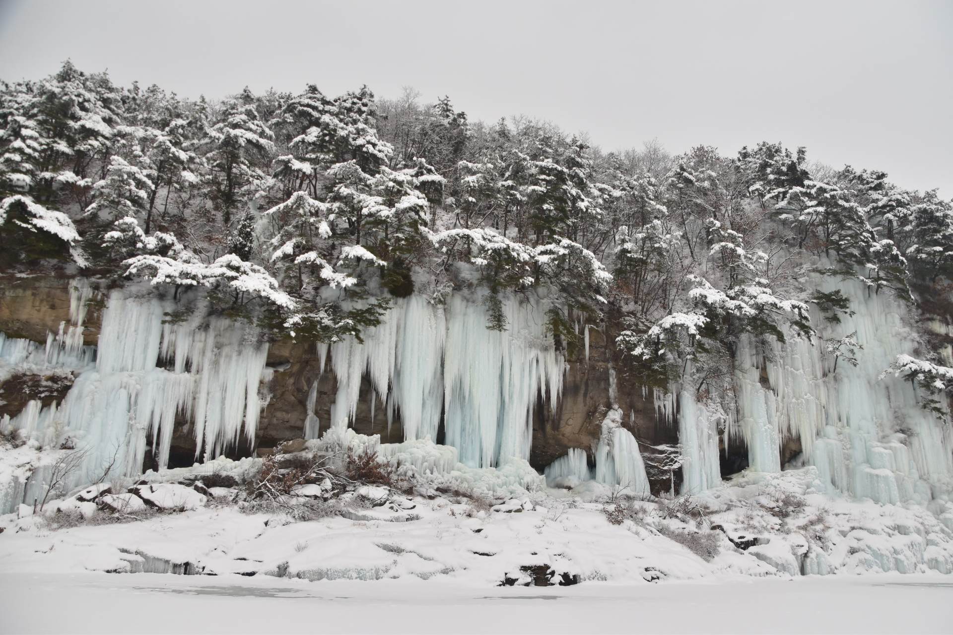 氷の滝