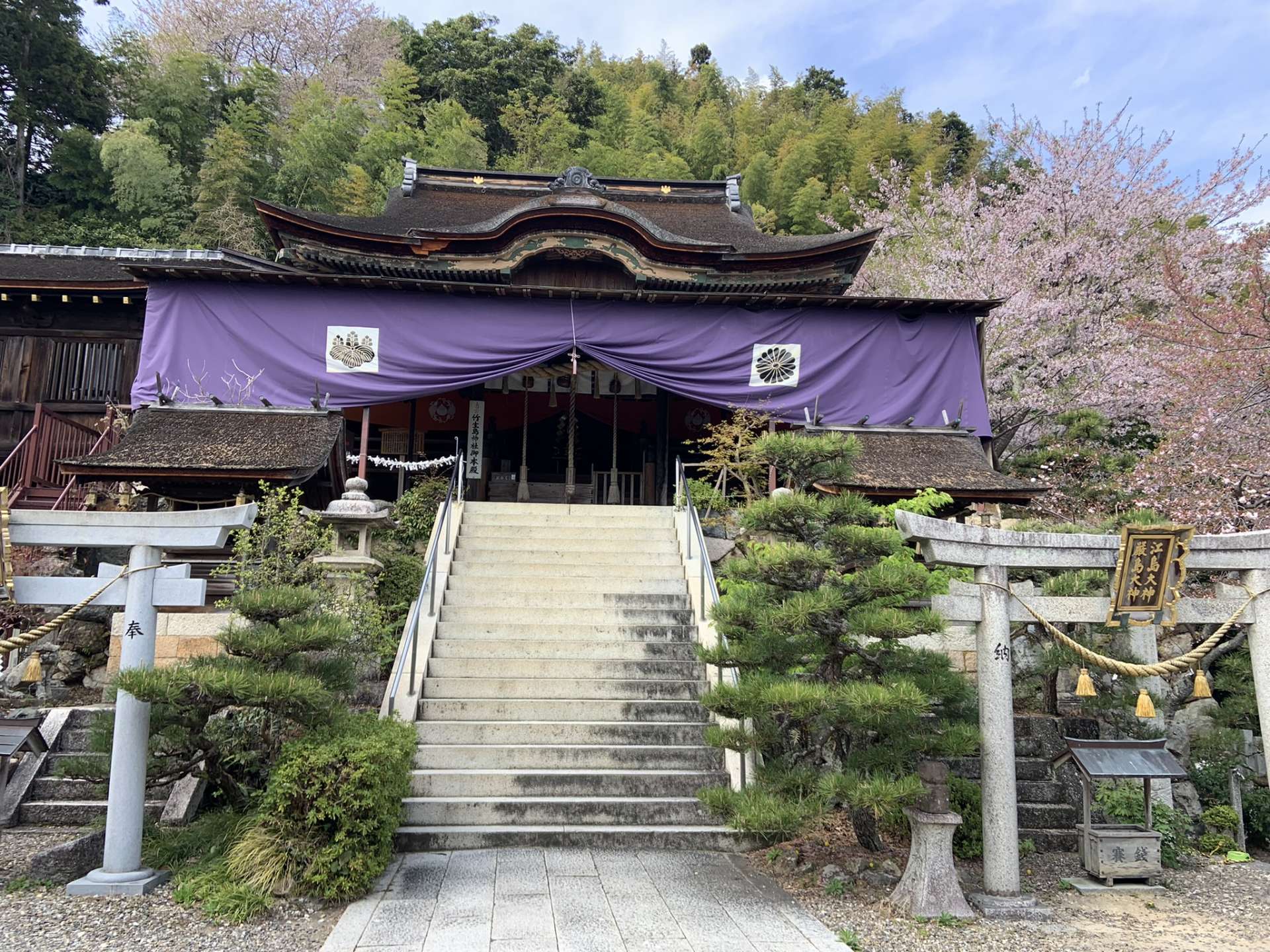都久夫須麻神社 本殿(国宝)