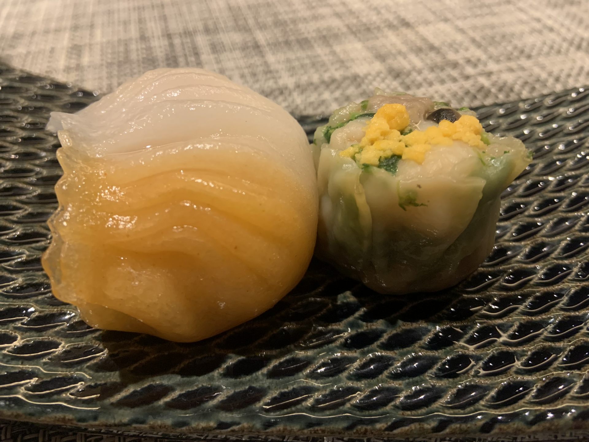 蒸し香港式 点心2種類盛り合わせ