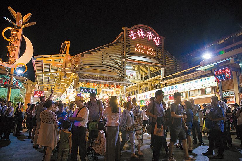 台北最大級の夜市