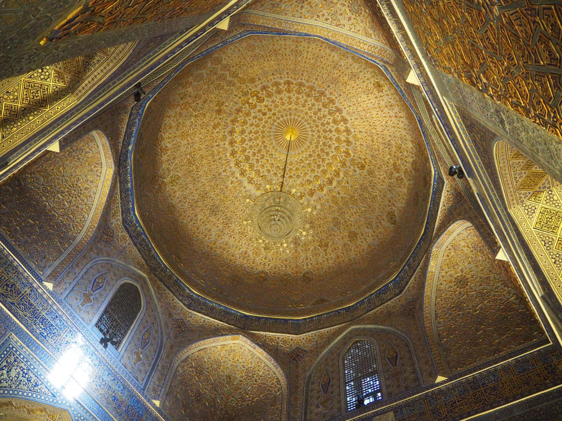 グル・アミール　霊廟天井