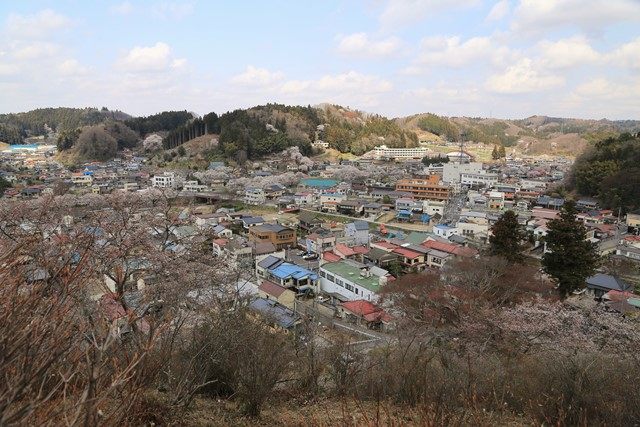 南町から新町地区一帯にかけての様子です。