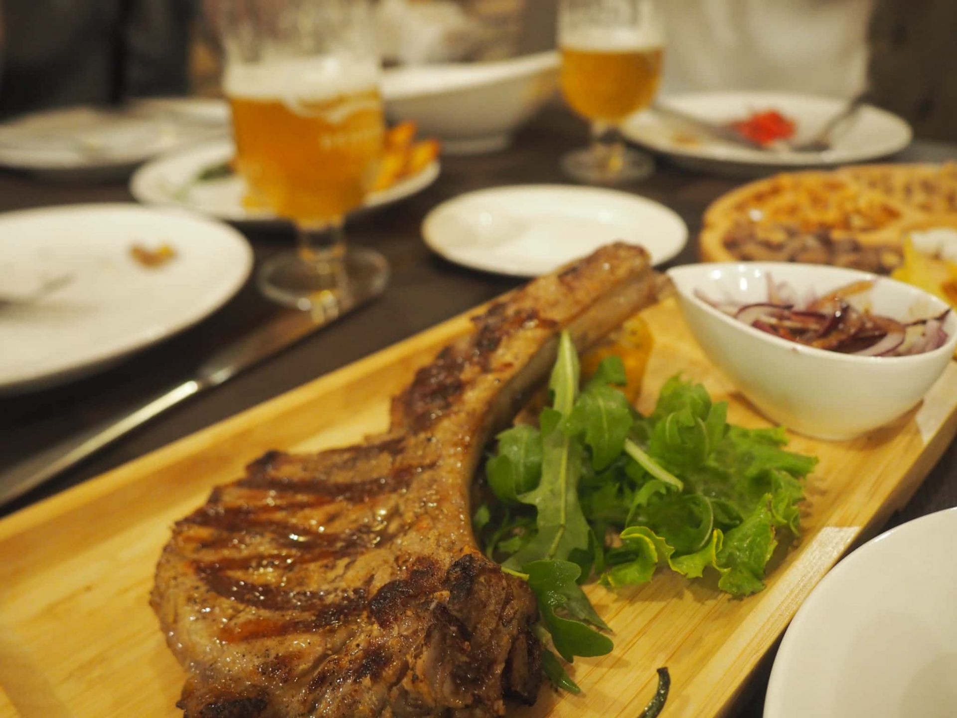 GREEN BEAR BAR ステーキ