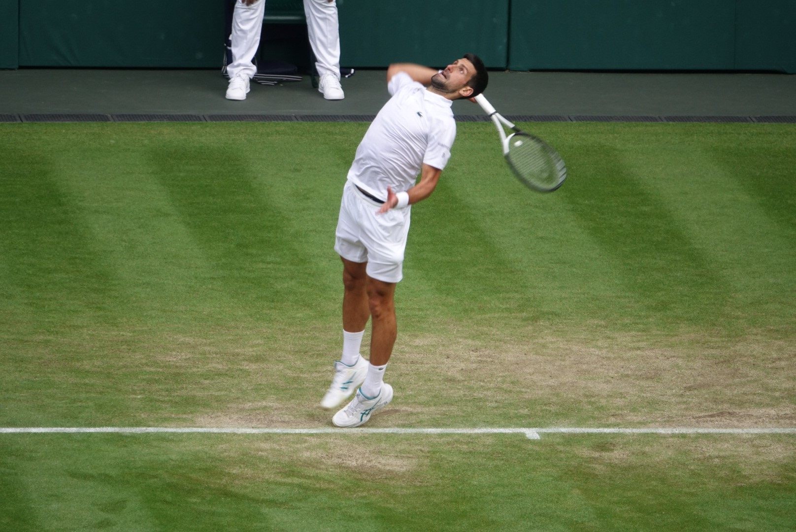 準々決勝、余裕のキング・ジョコビッチ