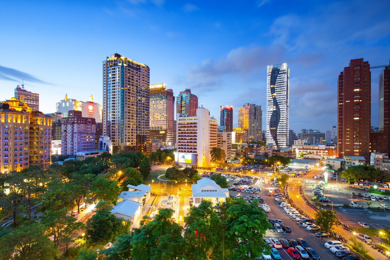 台中の町並み ©iStock