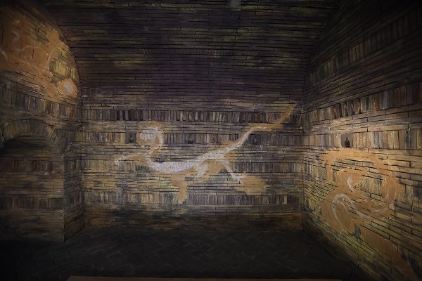 武寧王陵、石室の壁画(武寧王陵と王陵園)