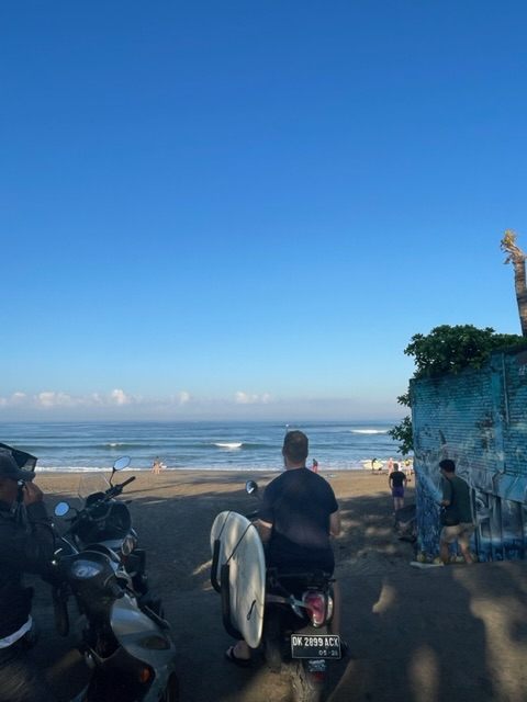 Batu Mejan beach の早朝の風景