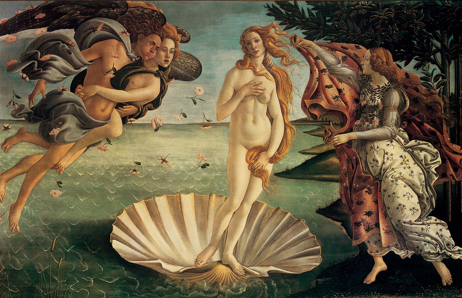 ヴィーナス誕生Nascita di Venere(1484年頃)
