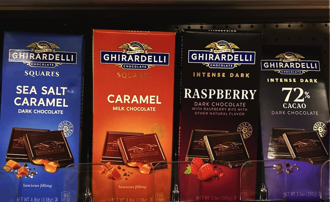 日本人の口にも合う、老舗ブランド　ギラデリ（Ghirardelli）のチョコ