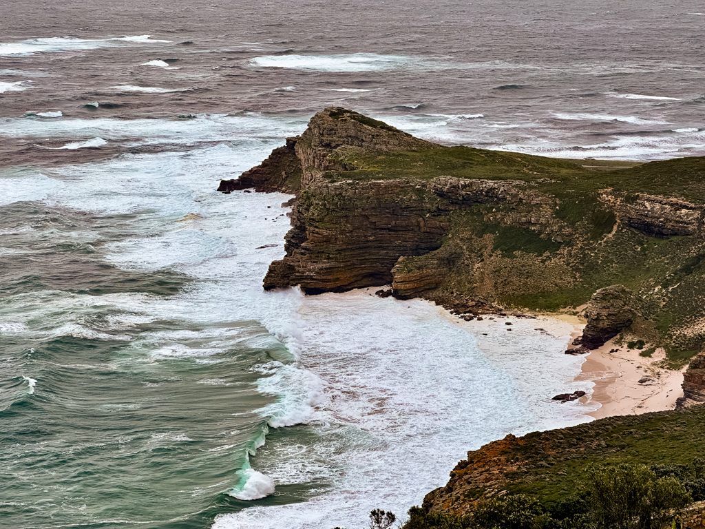 Cape Pointから見た喜望峰