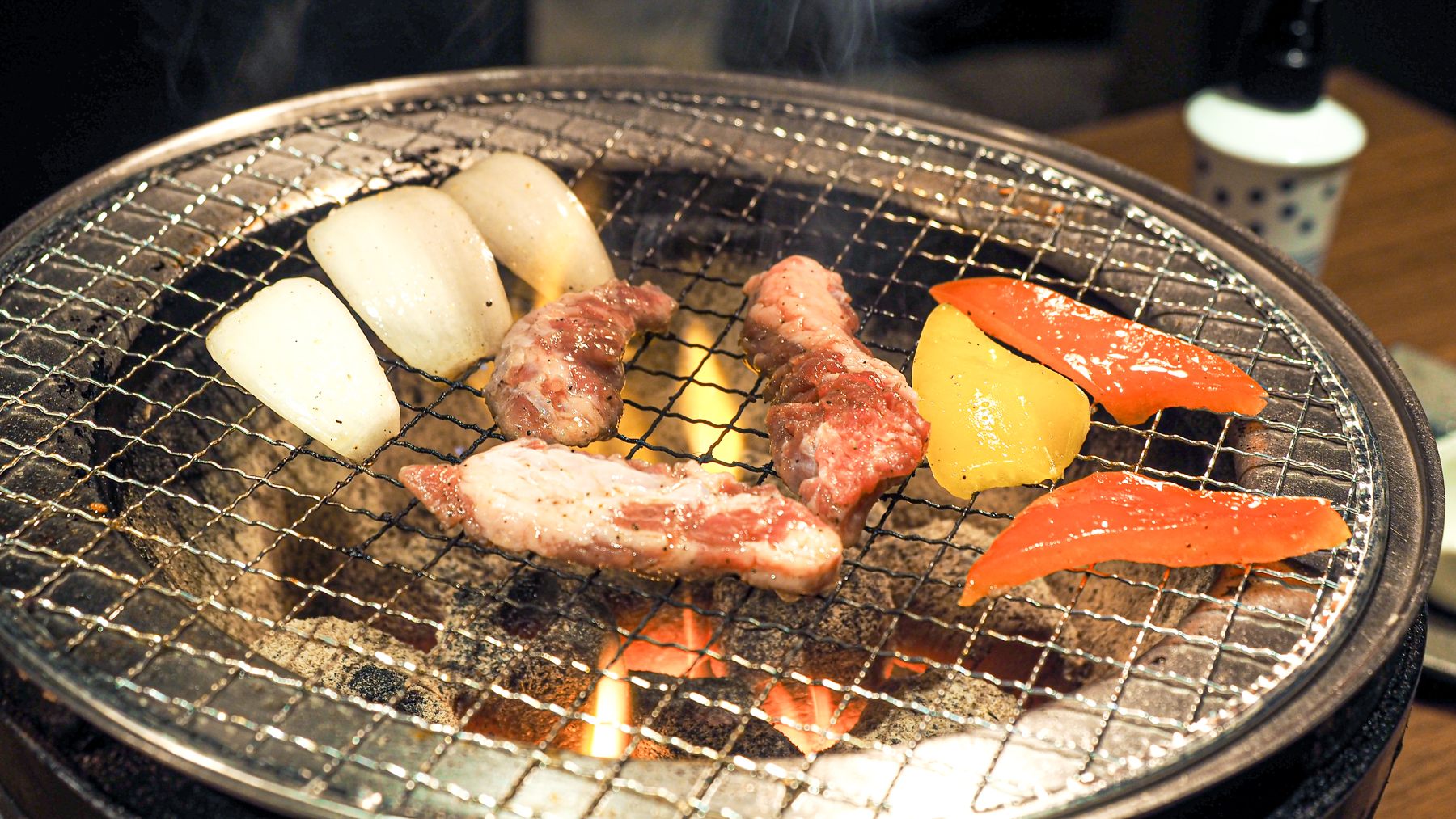 Ten-day-aged pork hanging tender from Okhotsk area in Hokkaido