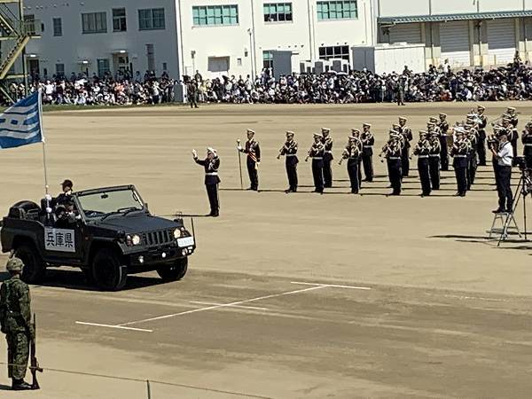 2022年10月「総隊62周年記念行事」　観閲行進