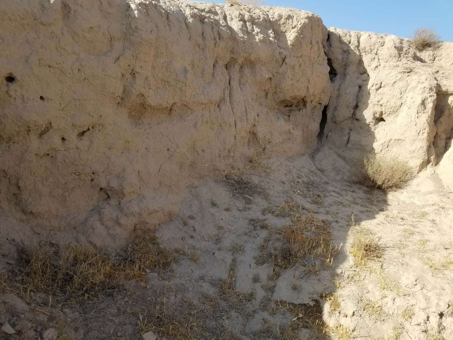 カフィル・カラ遺跡　食糧庫