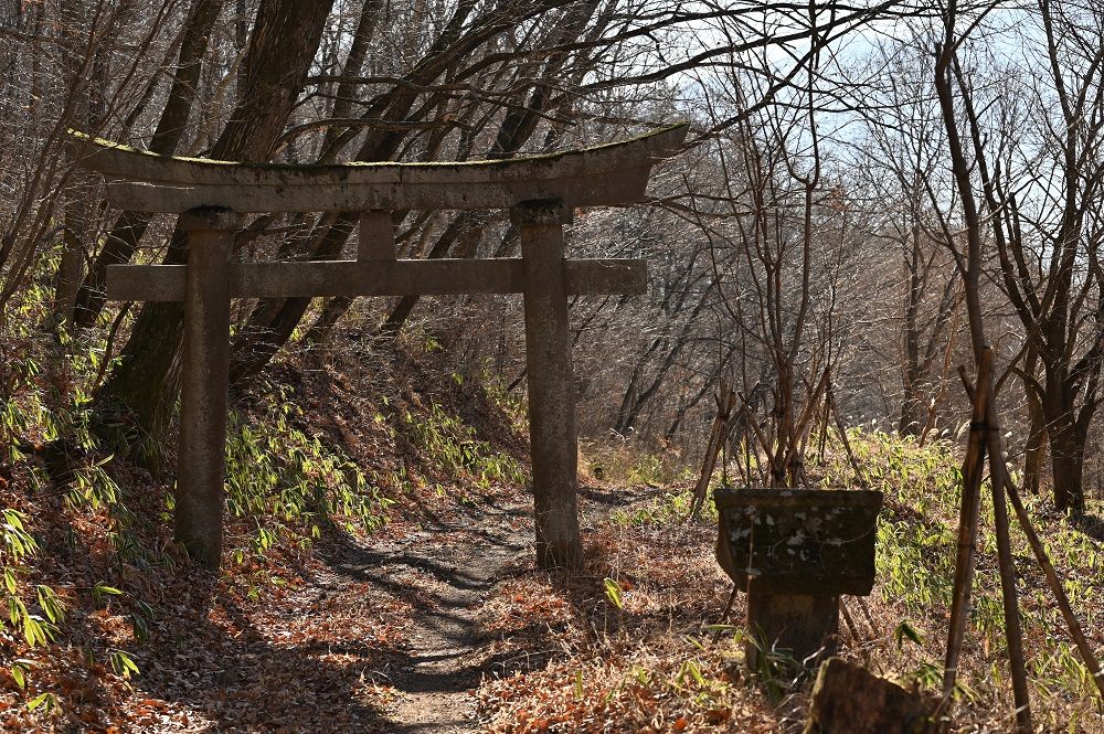 御岳道にある一の鳥居
（写真提供：YasuoMaeda）