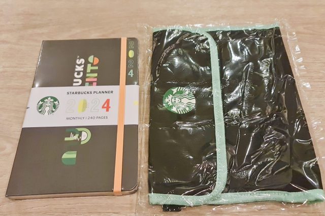 【期間限定】タイのスターバックスのスケジュール帳（2024年用）が入手可能！