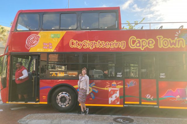 【南アフリカ】ケープタウンの赤い観光バスツアー「CitySightseeing Bus」