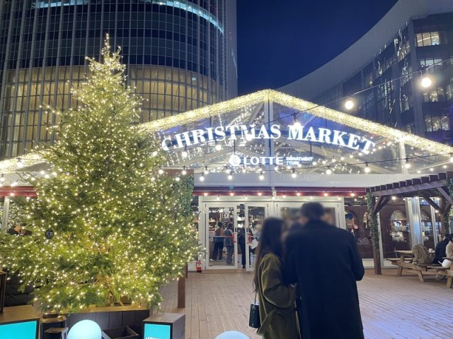 【韓国・ソウル】蚕室のクリスマスマーケットに行ってきました。