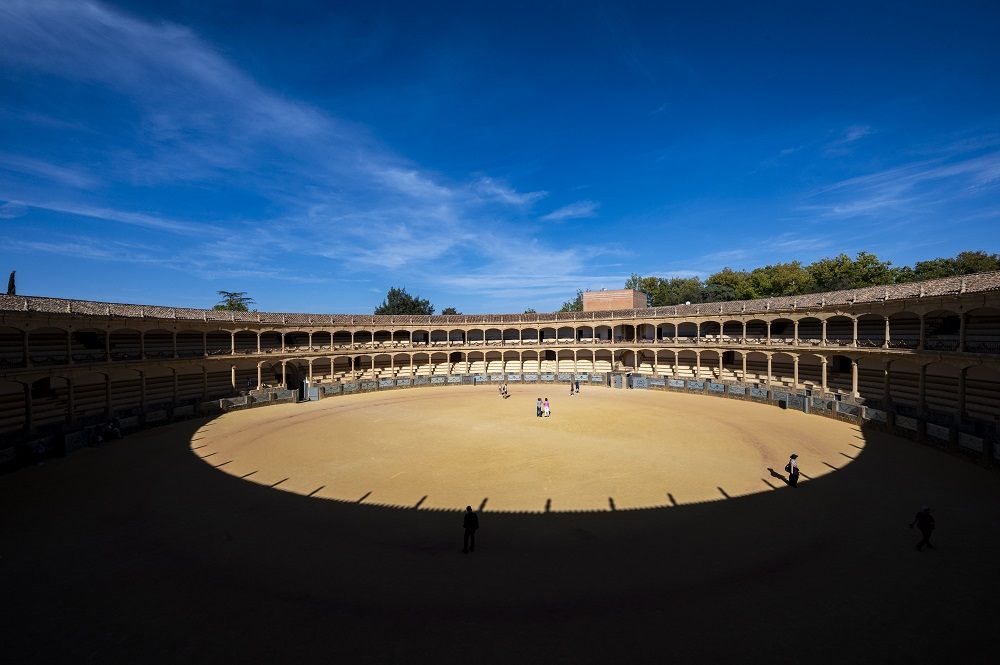 「plaza de toros 闘牛場」（写真提供：YasuoMaeda）