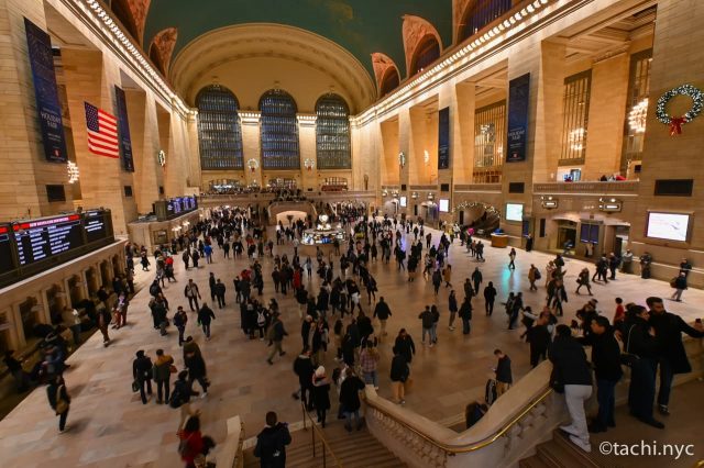 【世界最大の美しいターミナル駅】ニューヨークのグランド・セントラル・ターミナルの歴史と見どころ