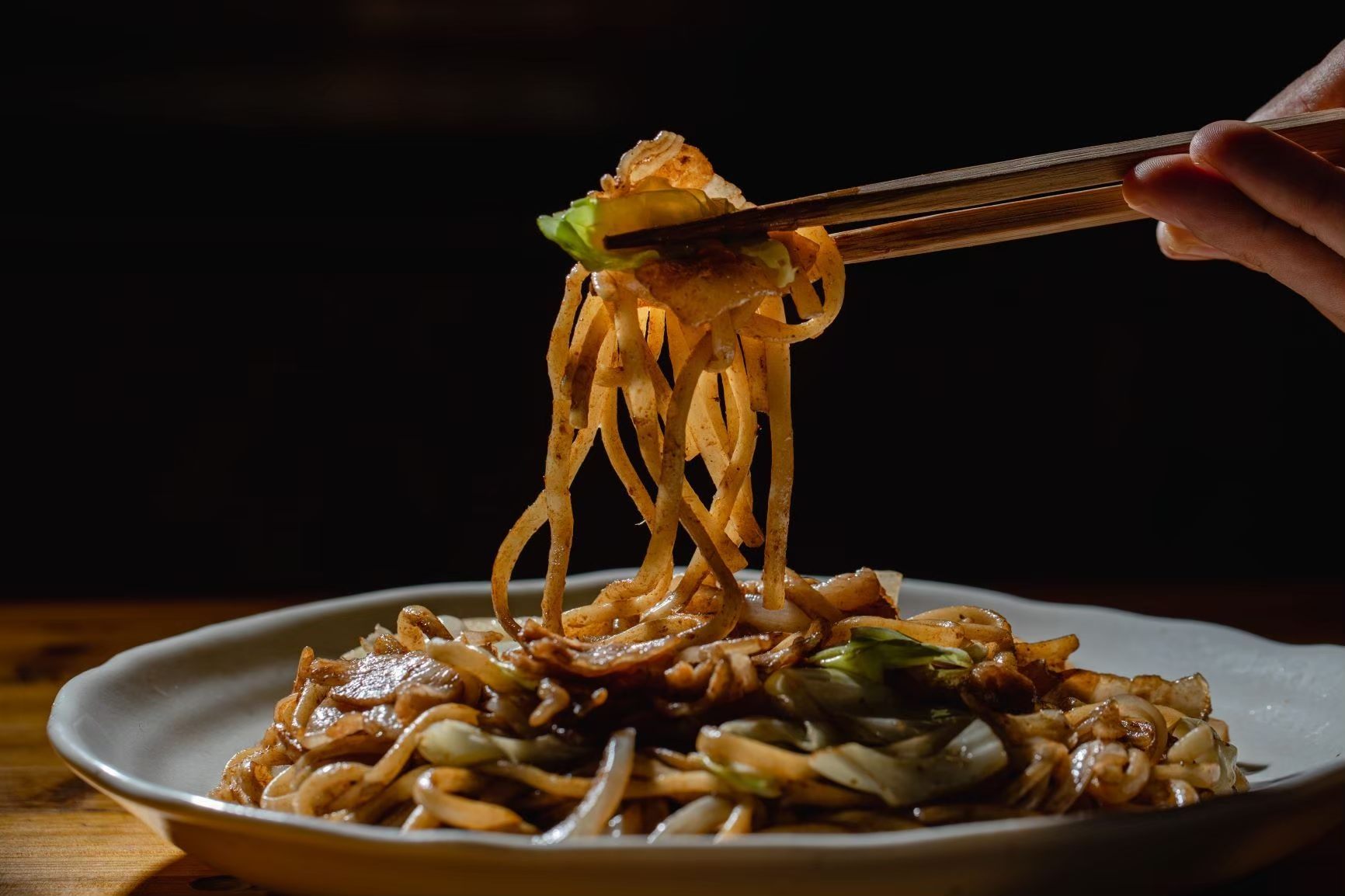 元祖 「だるま堂」の焼うどん