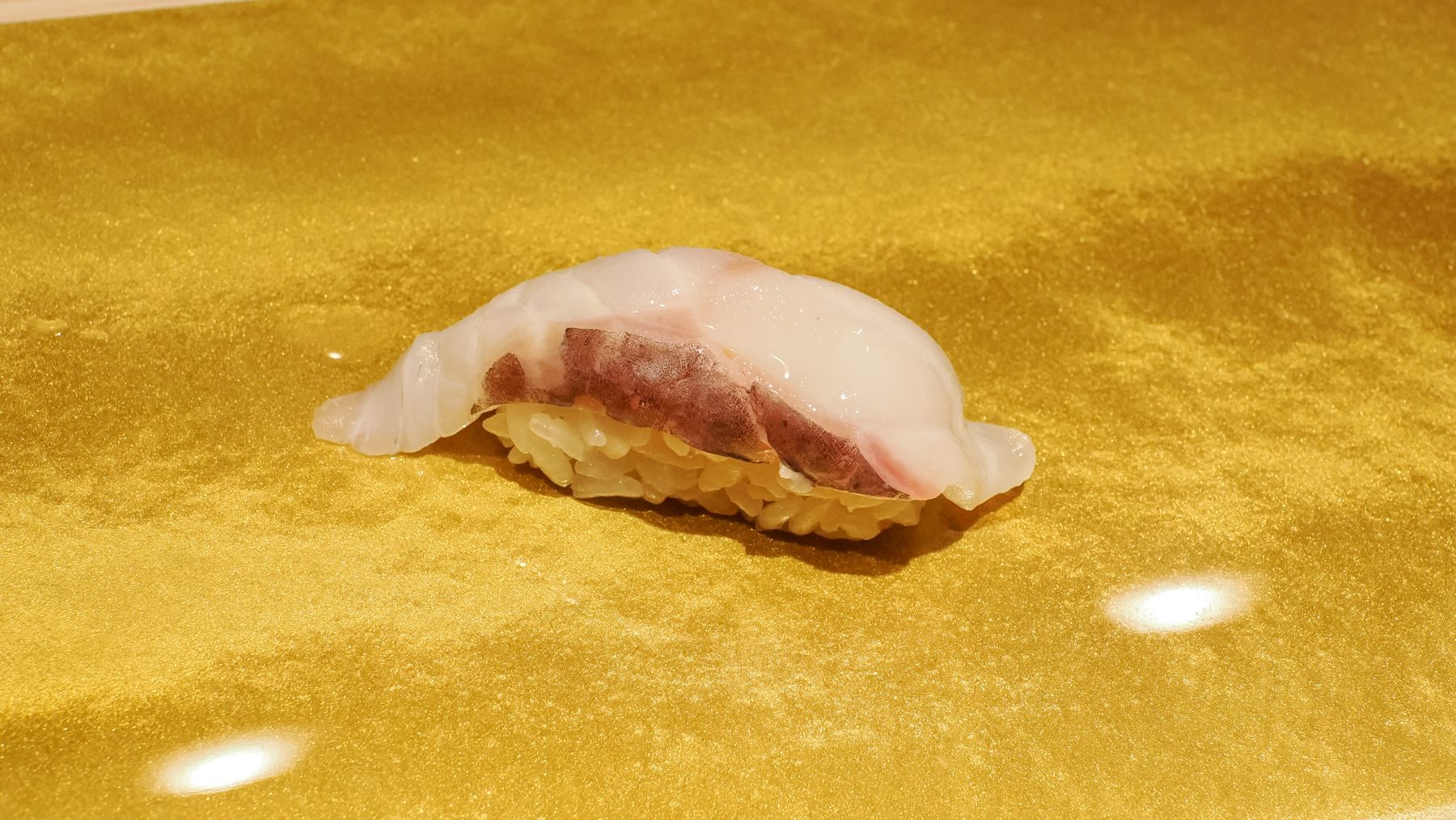 White-edged rockfish sushi