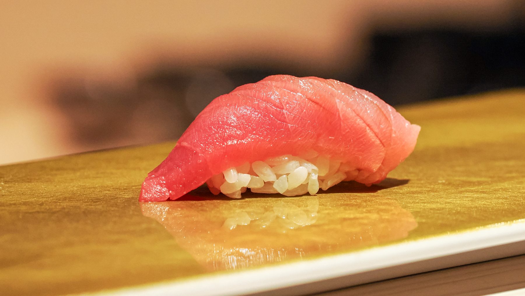 Fatty tuna sushi