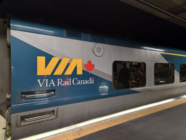 【モントリオール】VIA鉄道で行くトロント