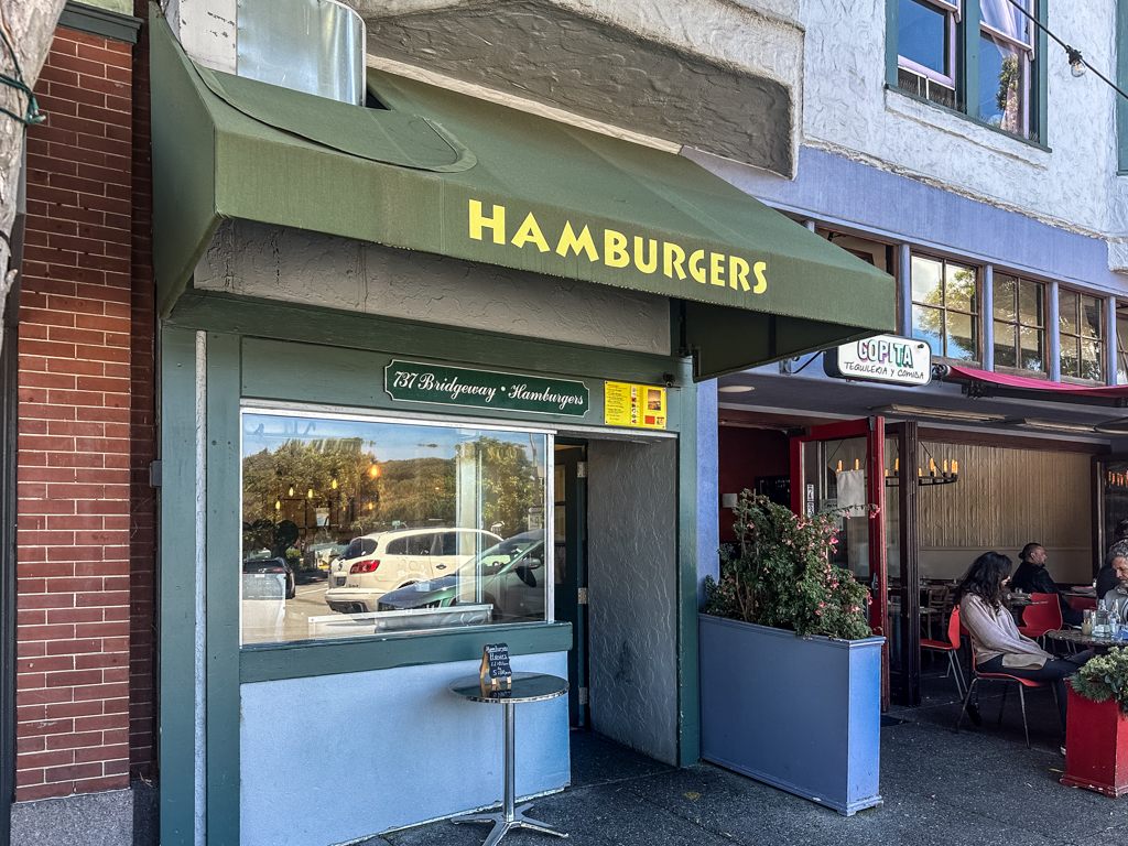 HAMBURGERS, 737 Bridgeway, Sausalito