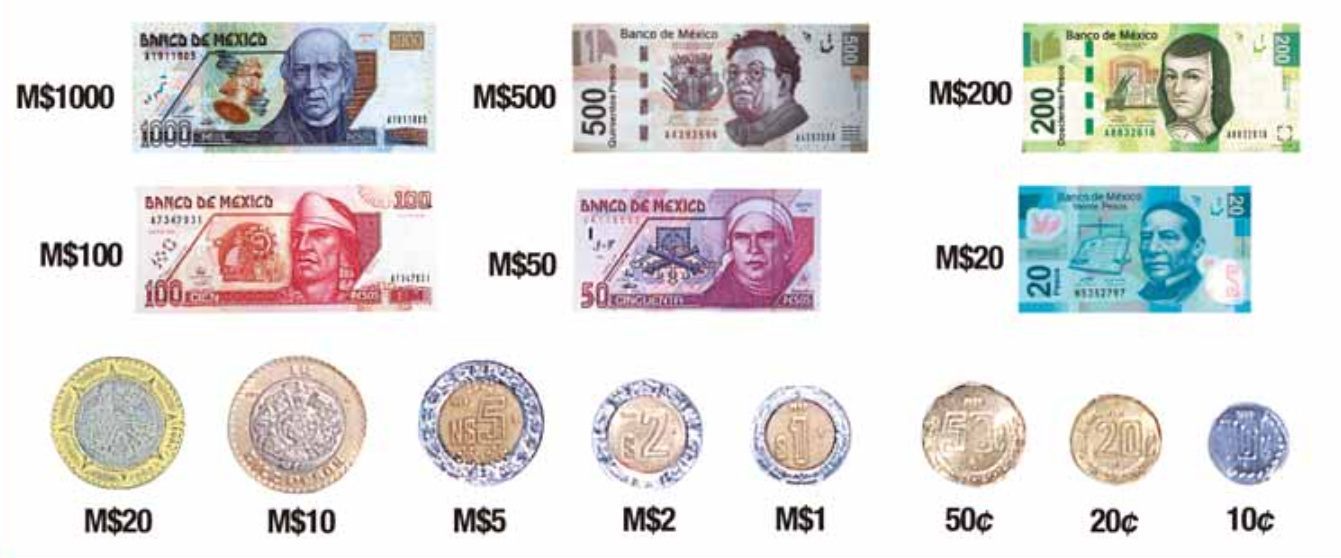 メキシコペソの通貨と本日の為替レート | 地球の歩き方
