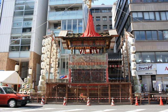 【京都】祇園祭り・前祭りの鉾建て