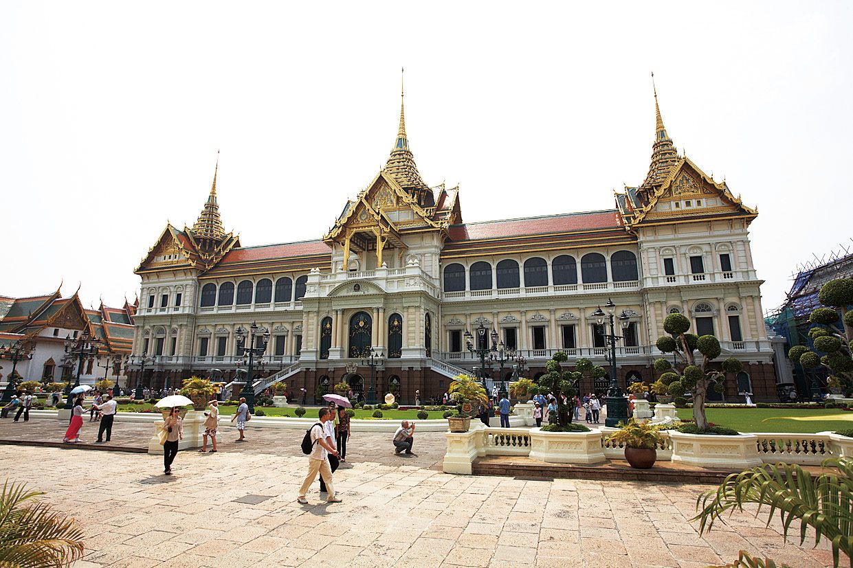 タイとヨーロッパの美意識が見事に融合したチャクリー・マハー・プラーサート宮殿