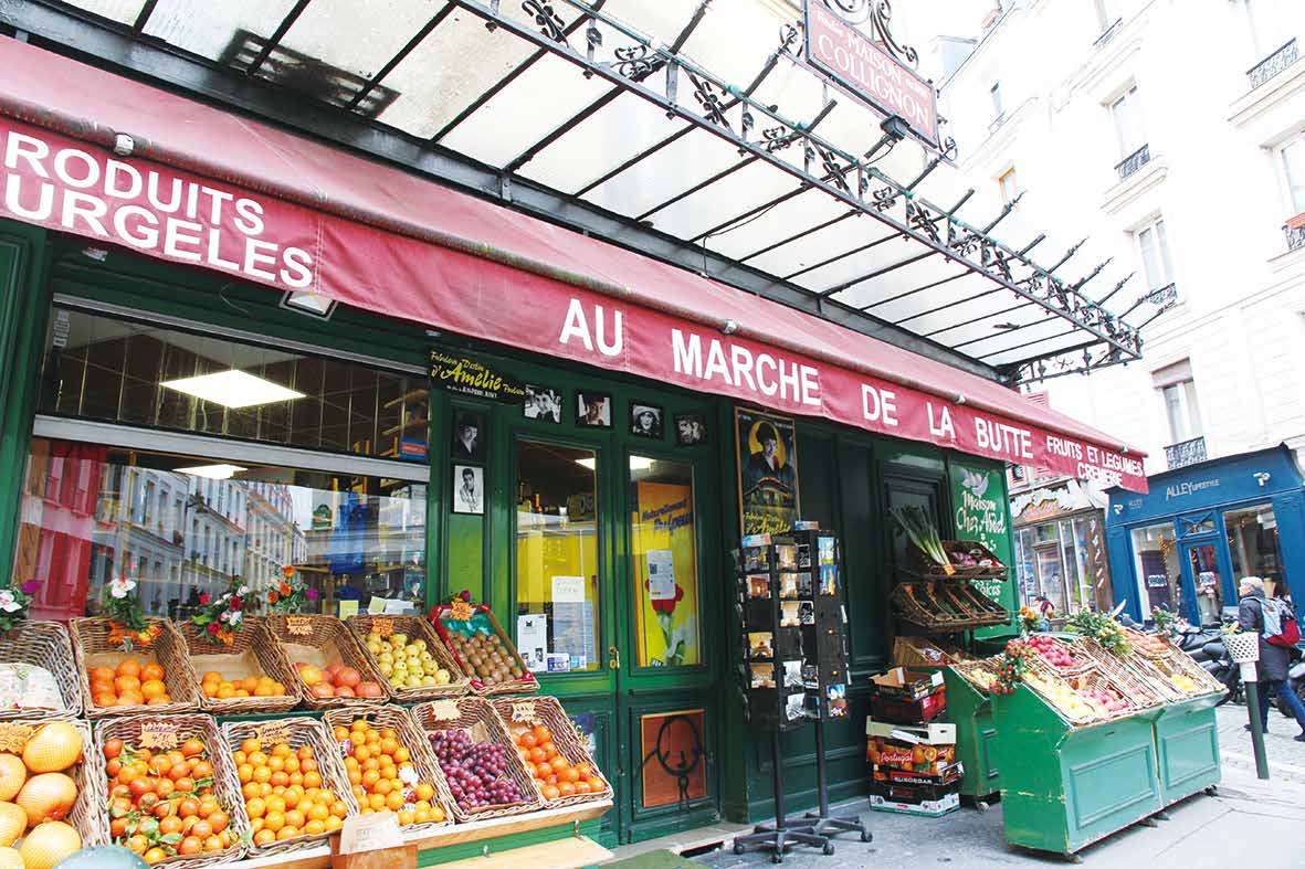 コリニョンの八百屋は実在する！　「オ・マルシェ・ド・ラ・ビュットAu Marché de la Butte」