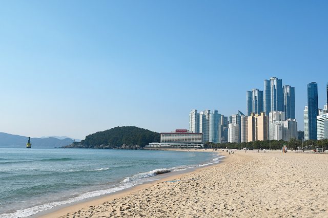 [韓国] 海雲台海水浴場