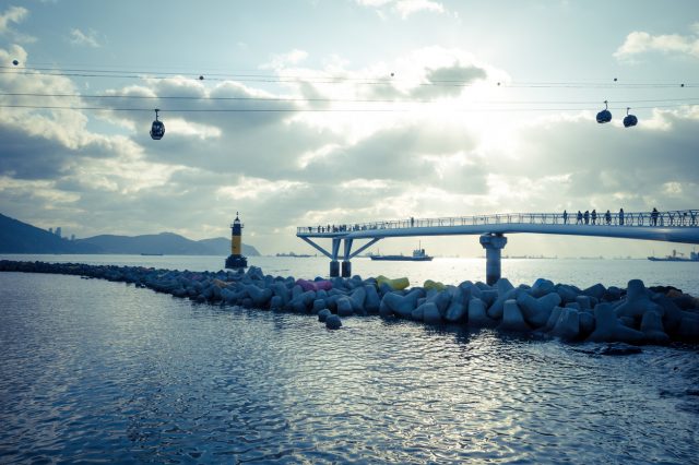 [韓国] 松島海水浴場