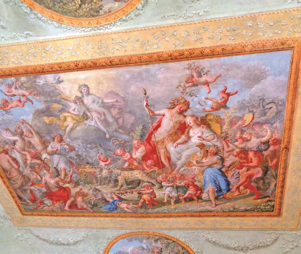 王宮も飾ったG.カンマラーノのフレスコ画