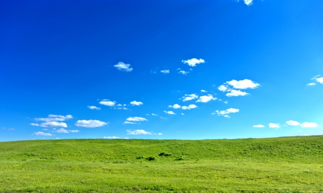 カルデラ内のパノラマ ©iStock