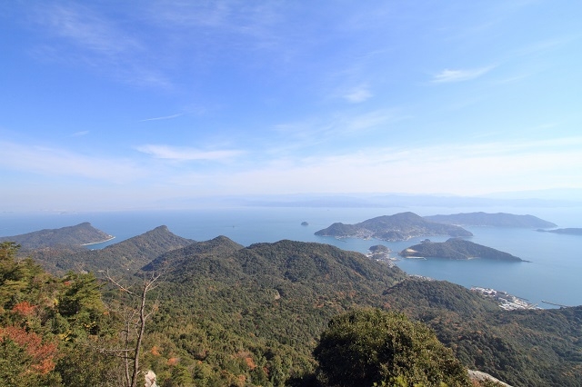 天草の海を一望できる「観海（かんかい）アルプス」