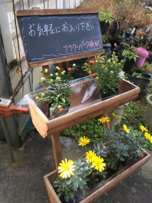 気軽に花を観賞することができる