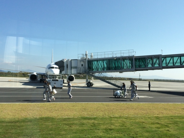 国際空港だった歴史もある！
屈指の利便性を誇る岩国錦帯橋空港