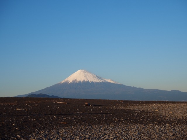 絵にかいたような富士山