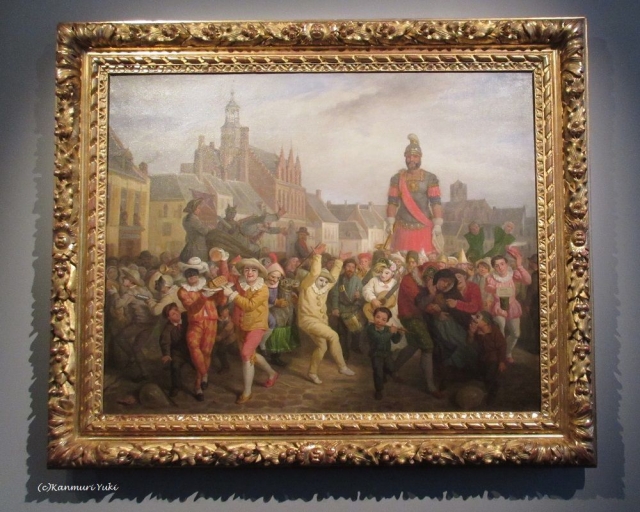 Alexis Bafcop, “Le Carnaval de Cassel”, 1876