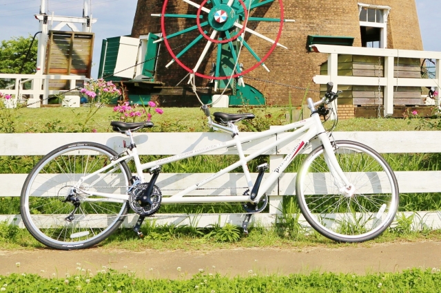 千葉県佐倉市でタンデム自転車のレンタル開始