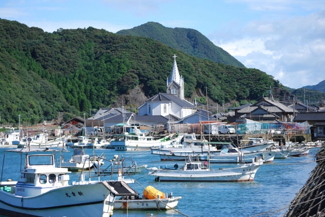 世界文化遺産の崎津教会